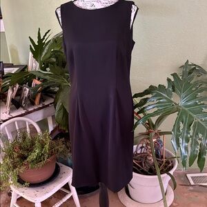 dressbarn Black One Shoulder Dress